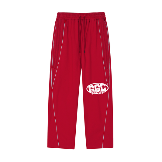 Reflection Striped Straight-Leg Sweatpants