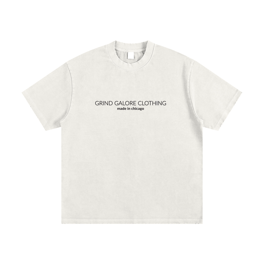 Heavyweight Vintage Washed Frayed T-Shirt
