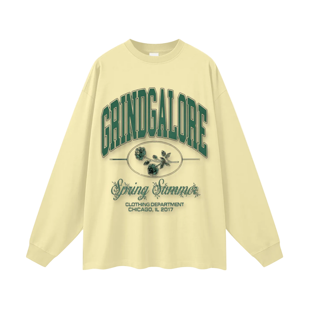 Oversized Unisex Long Sleeve T-Shirt