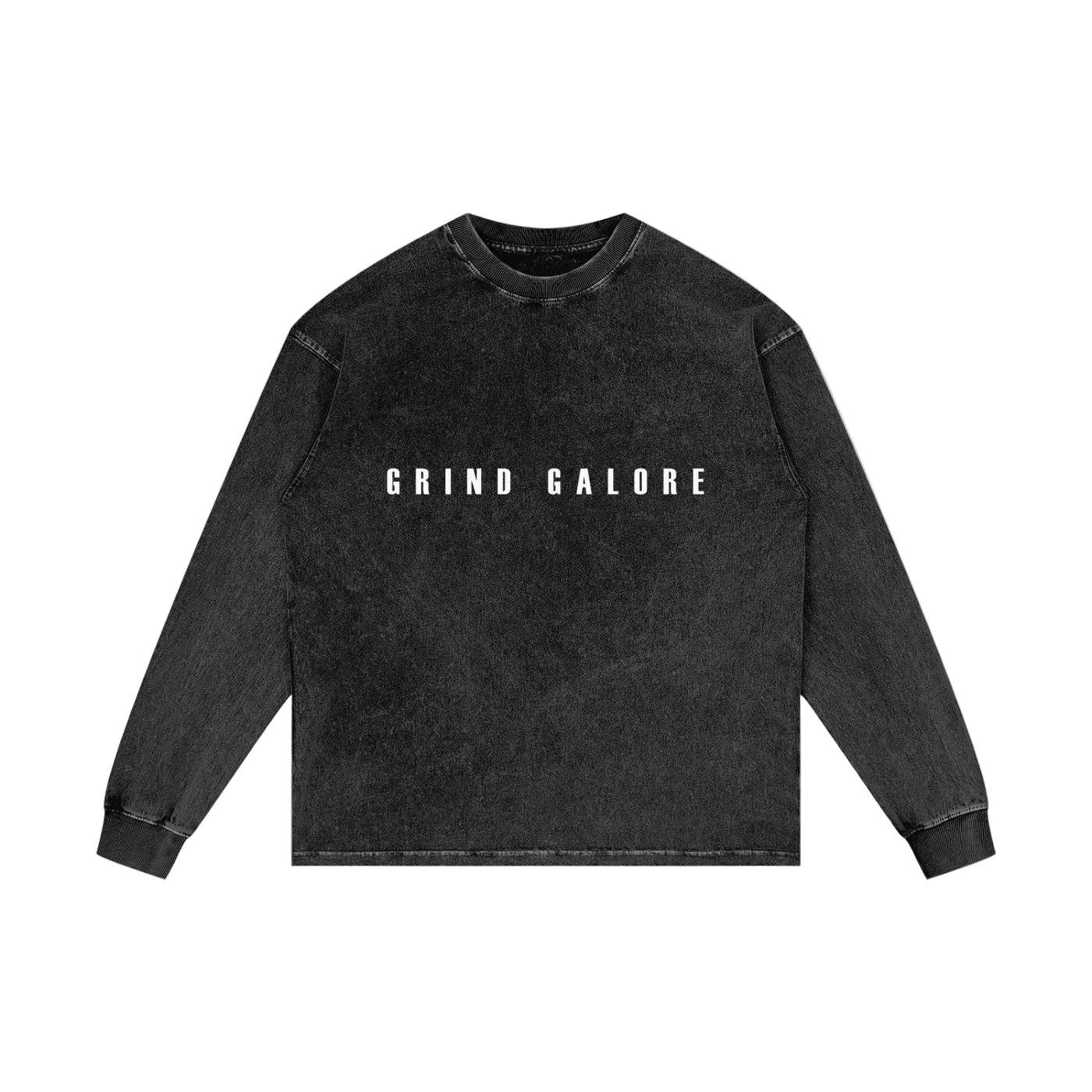 Acid Wash Oversize Long Sleeve T-Shirt