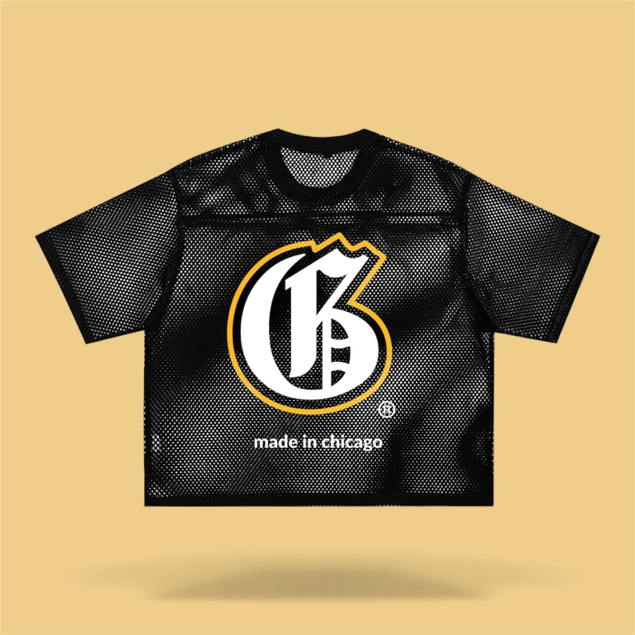 Women’s See-through Boxy Net T-shirt