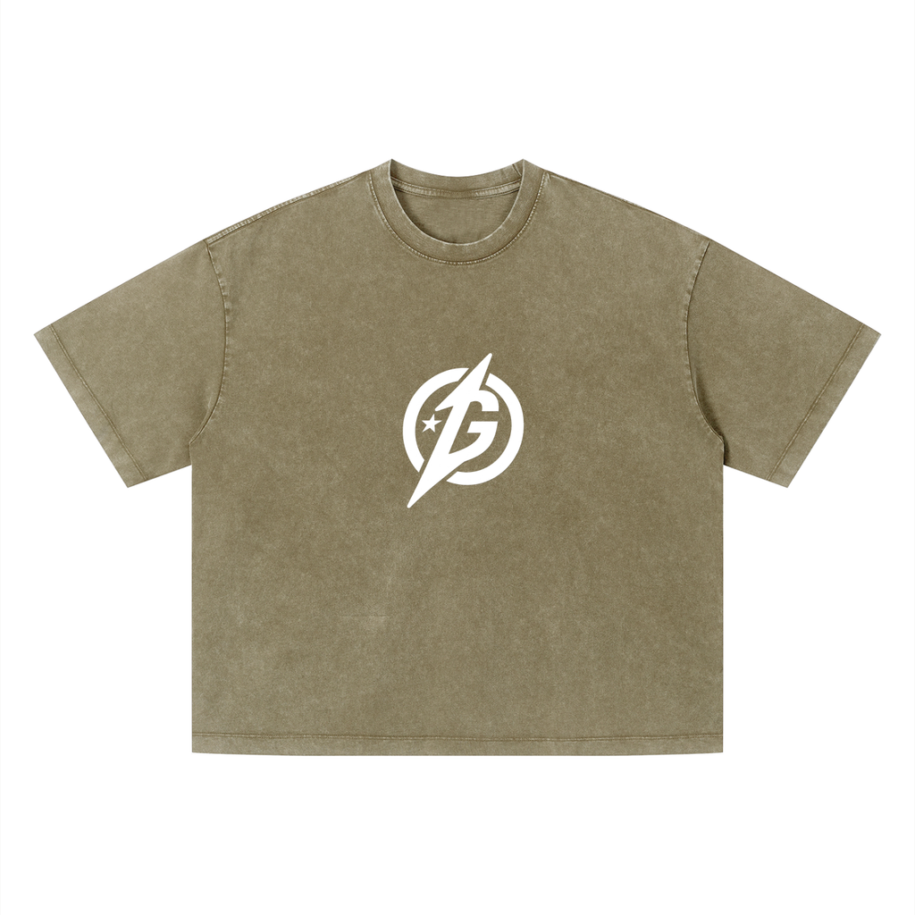 Unisex Vintage Wash Boxy T-Shirt