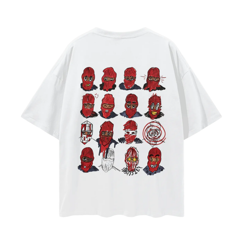 Streetwear Loose Drop Shoulder T-Shirt