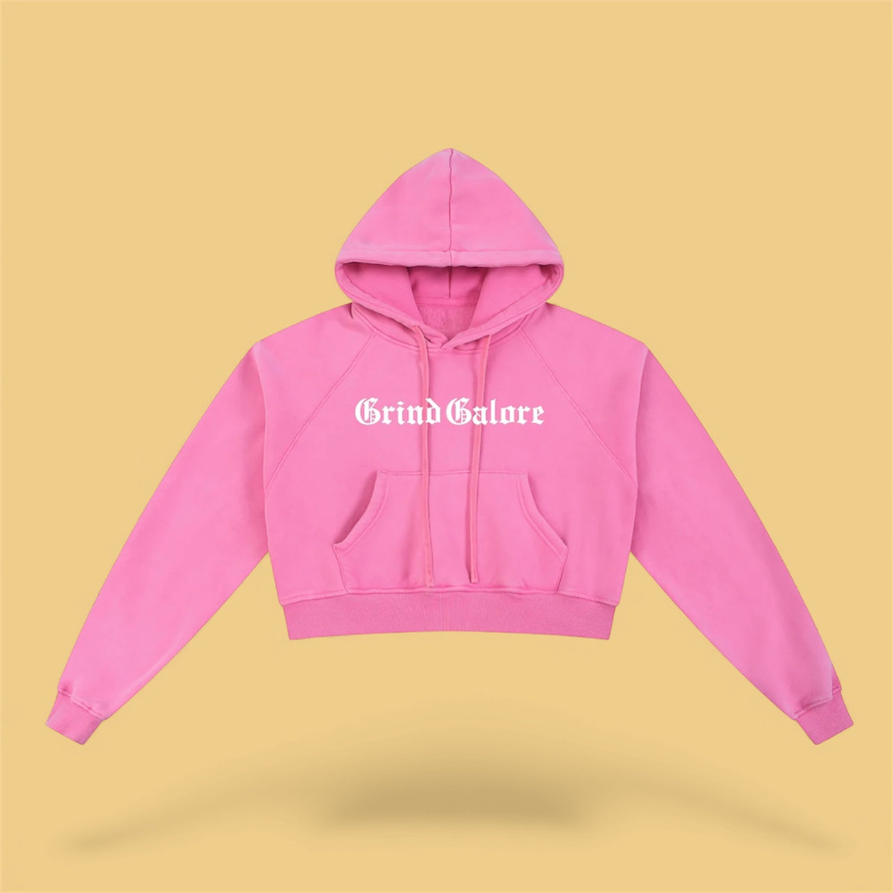 Women’s Snow Washed Cropped Hoodie