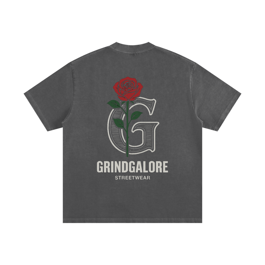 Heavyweight Vintage Washed Frayed T-Shirt