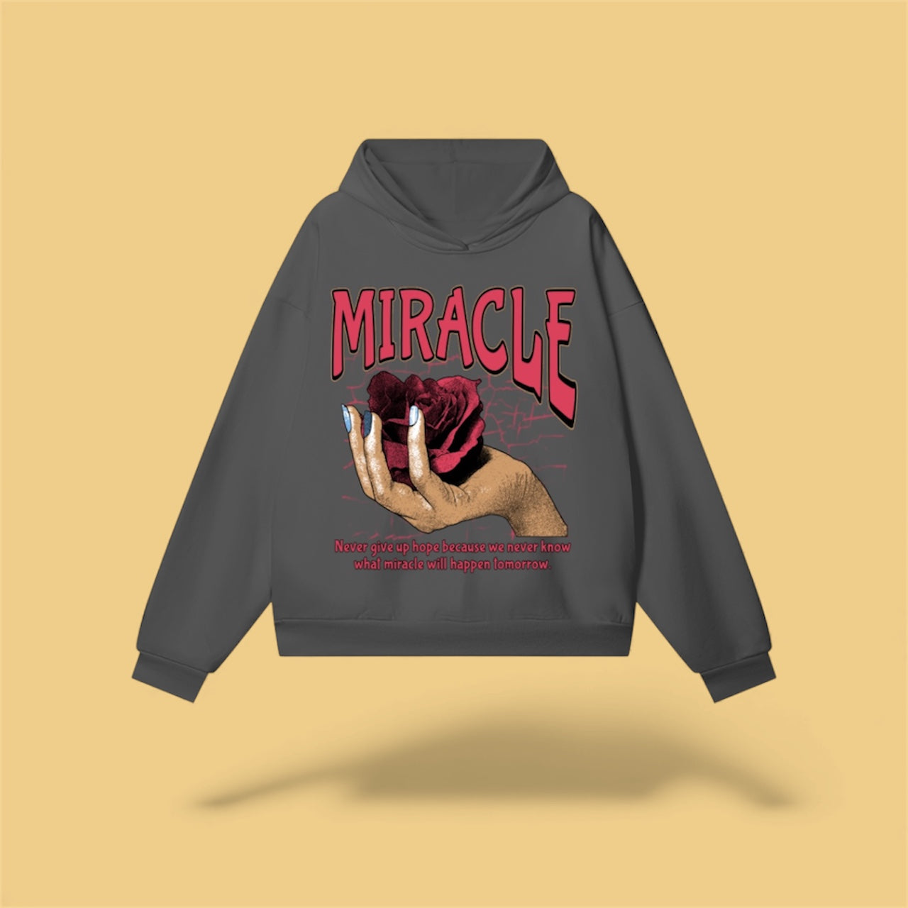 Miracle - Hidden Pocket Heavyweight Hoodie
