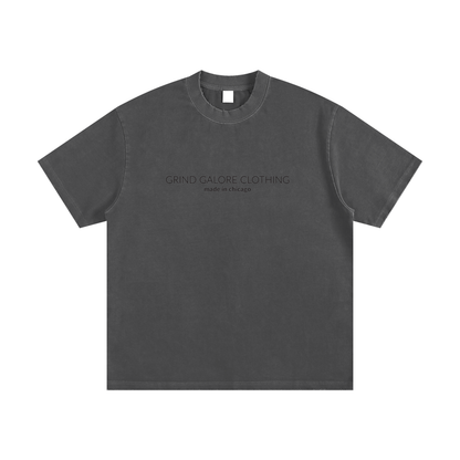 Heavyweight Vintage Washed Frayed T-Shirt
