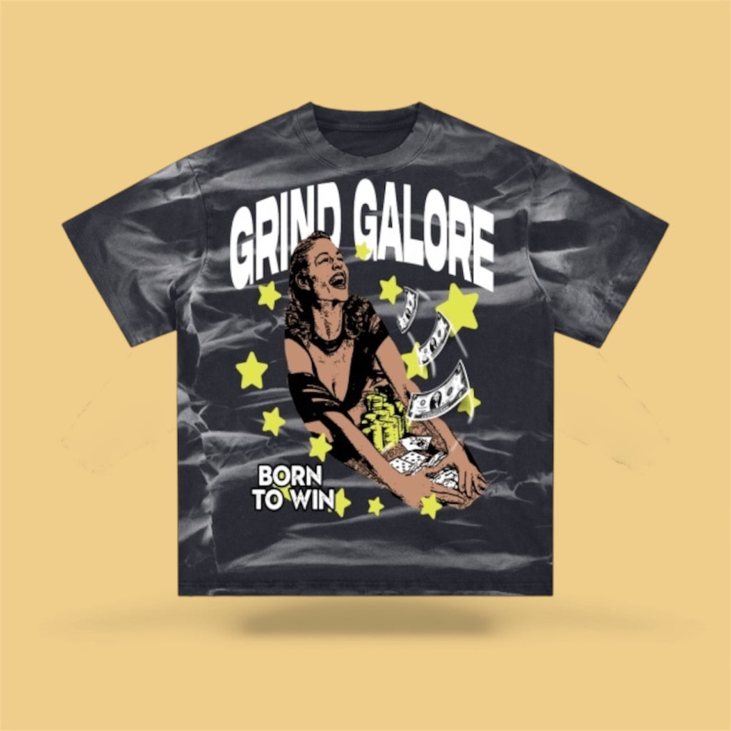 Tiger Stripe Frayed Edge T-Shirt