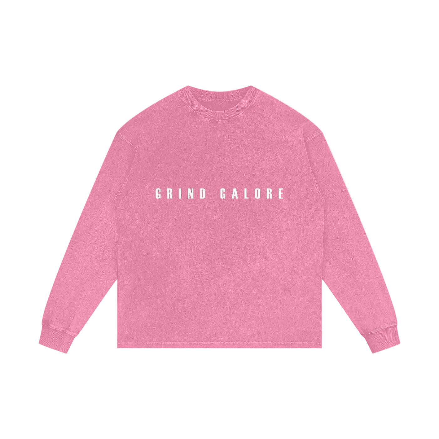 Acid Wash Oversize Long Sleeve T-Shirt