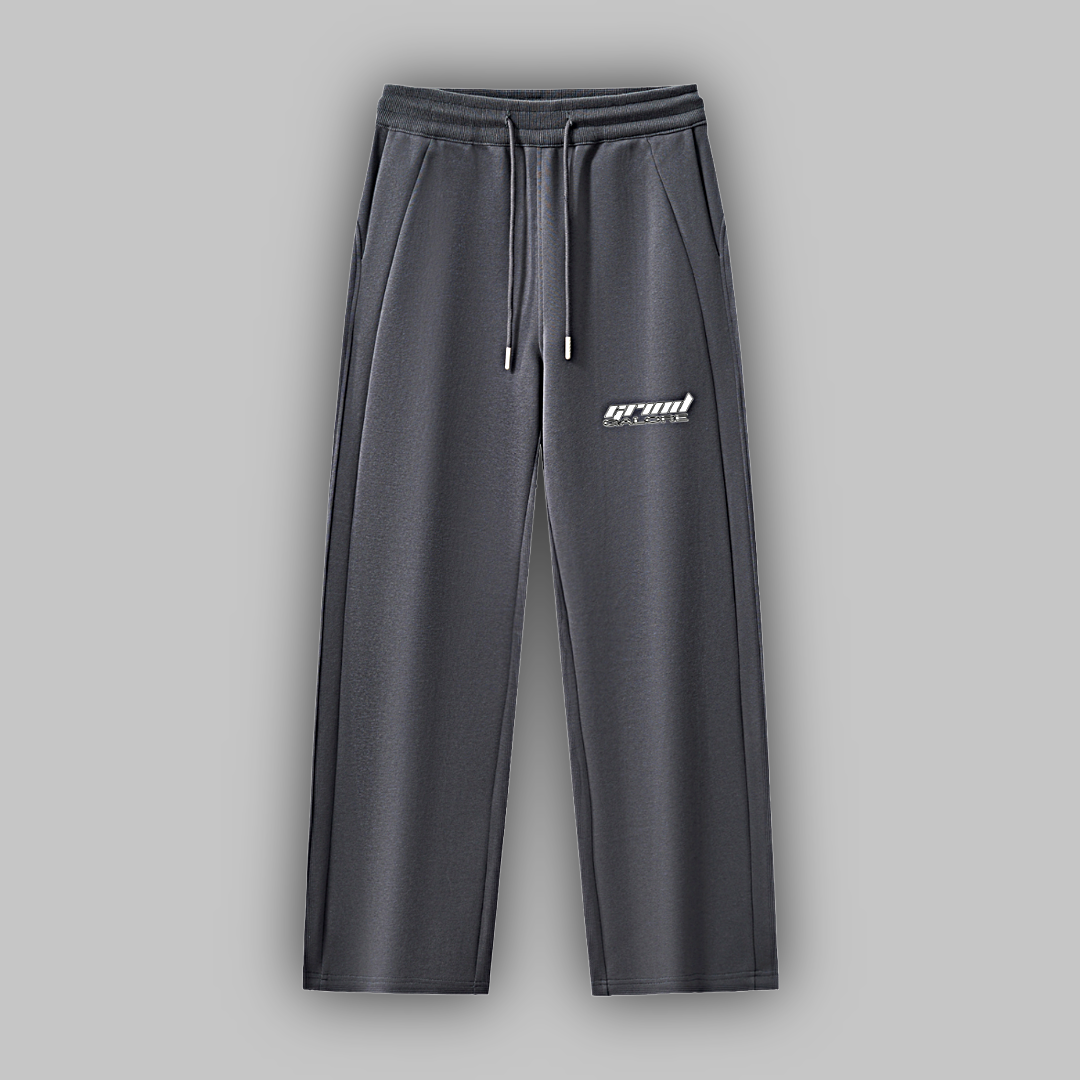 Essential Drawstring Straight-Leg Sweatpants
