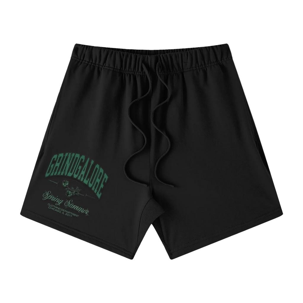 Unisex Earth Tone Loose Fit Cotton Shorts