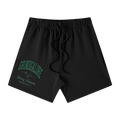 Unisex Earth Tone Loose Fit Cotton Shorts