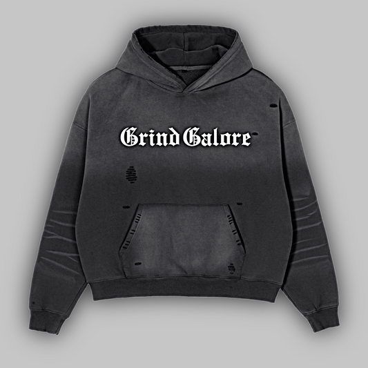 Heavyweight Sunfade Boxy Fleece Hoodie