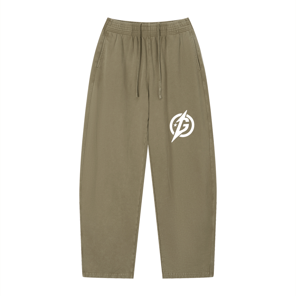 Unisex Vintage Wash Loose Sweatpants