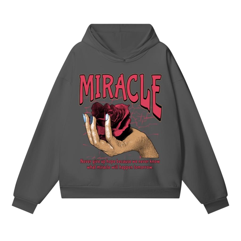 Miracle - Hidden Pocket Heavyweight Hoodie