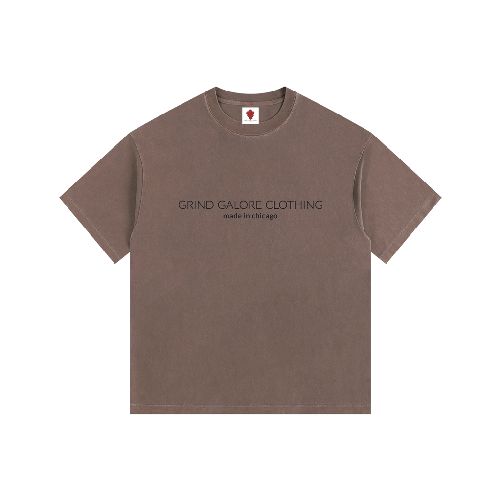 Vintage Washed Oversized Cotton T-Shirt