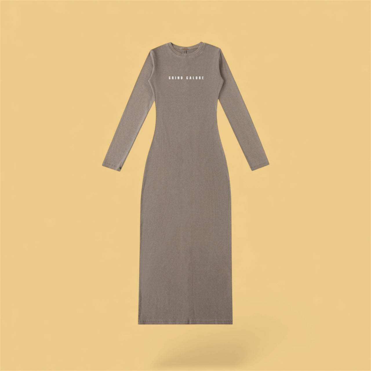 Dyed Washed Slit Maxi Dress