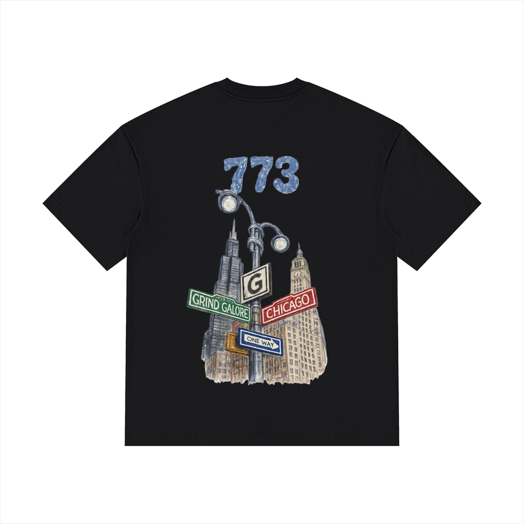 Unisex Drop Shoulder Cotton T-Shirt