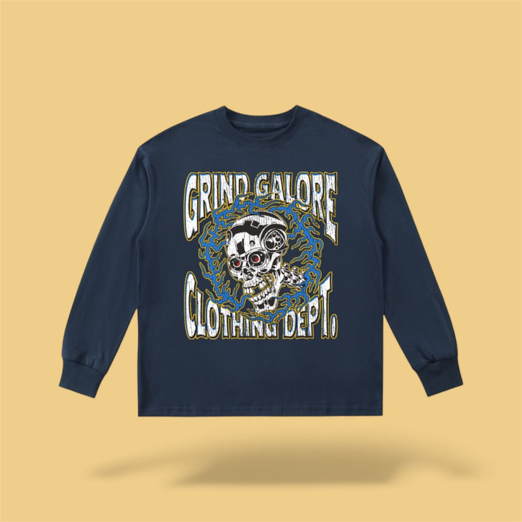 Kids' Quick-Dry Cotton Long-Sleeve Tee