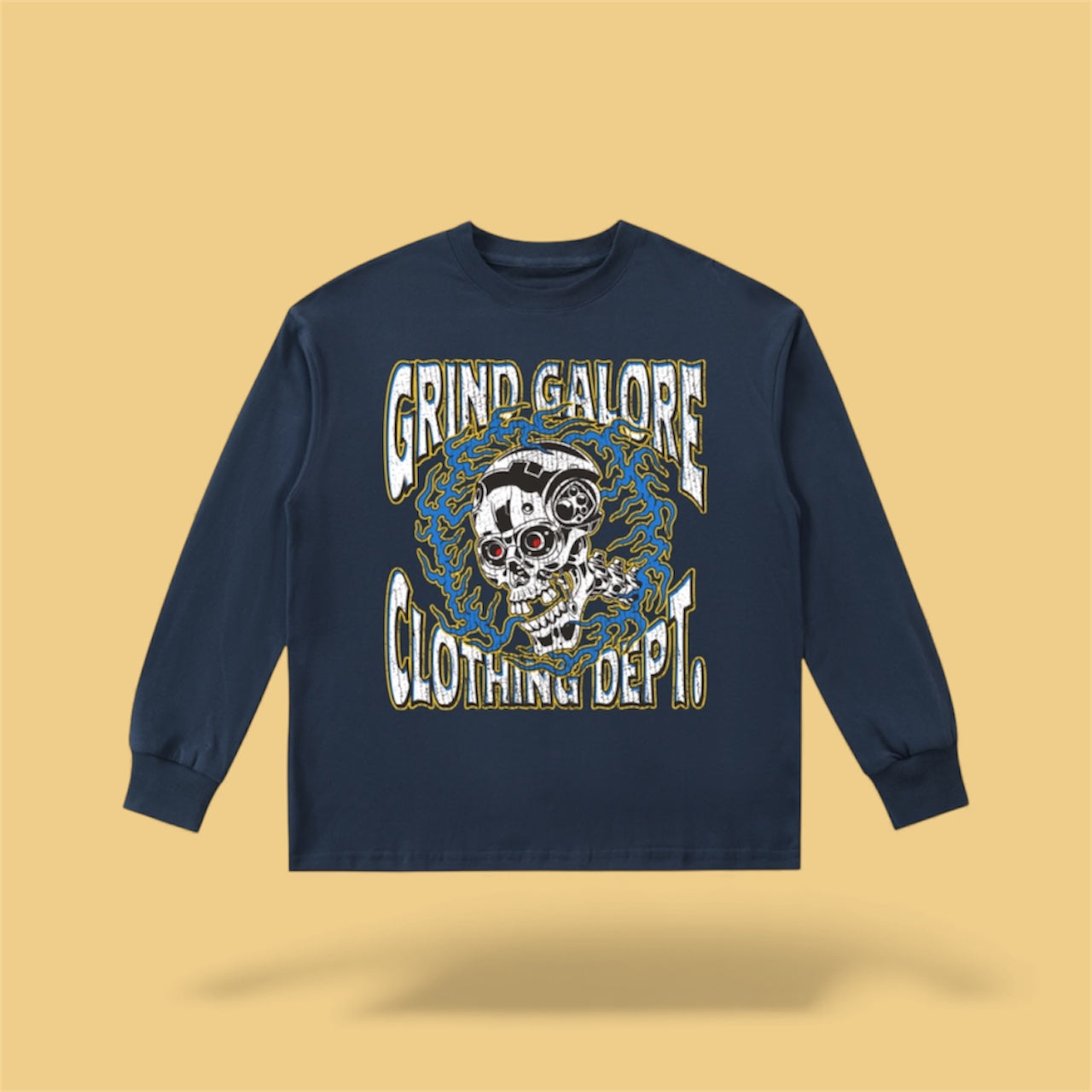 Kids' Quick-Dry Cotton Long-Sleeve Tee