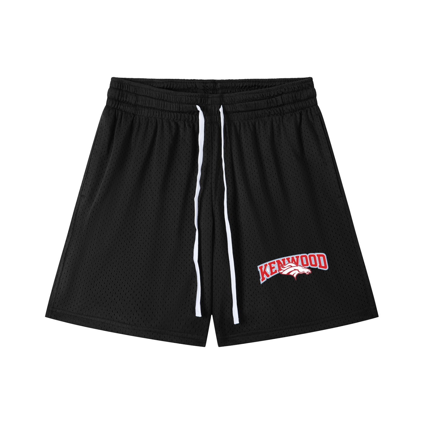 Mesh Drawstring Shorts