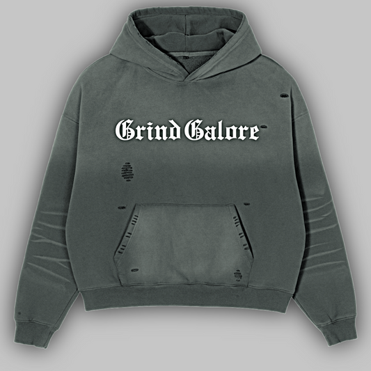 Heavyweight Sunfade Boxy Fleece Hoodie