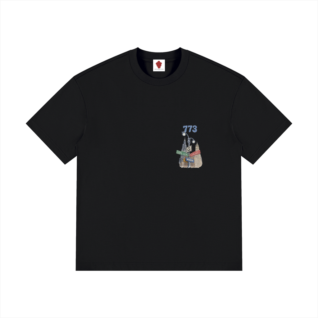 Unisex Drop Shoulder Cotton T-Shirt