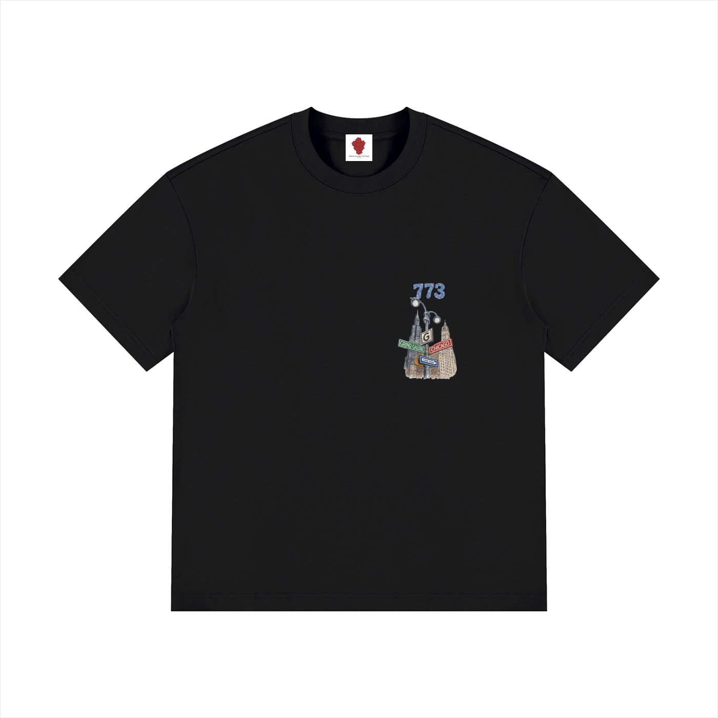 Unisex Drop Shoulder Cotton T-Shirt