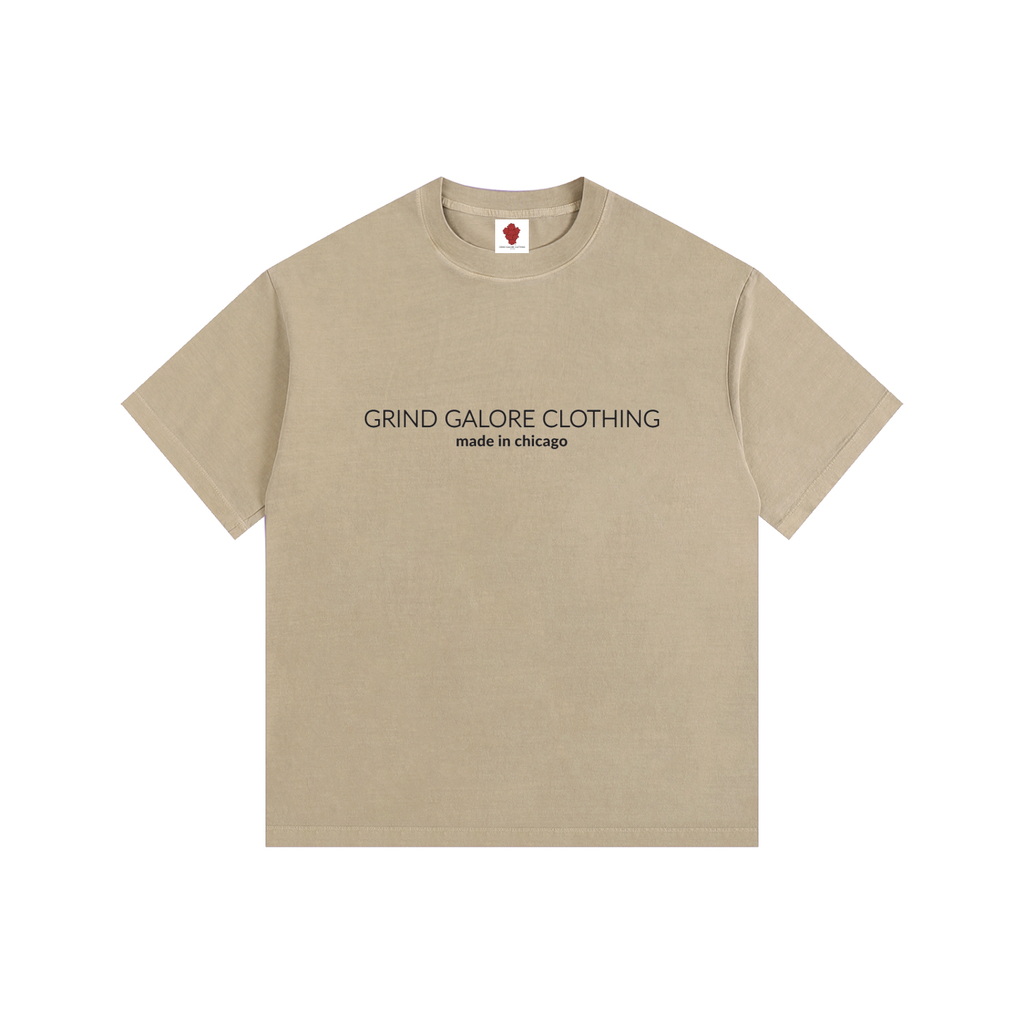 Vintage Washed Oversized Cotton T-Shirt