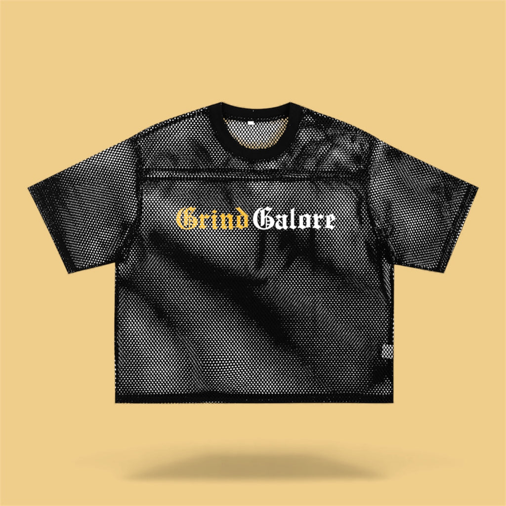 Women’s See-through Boxy Net T-shirt