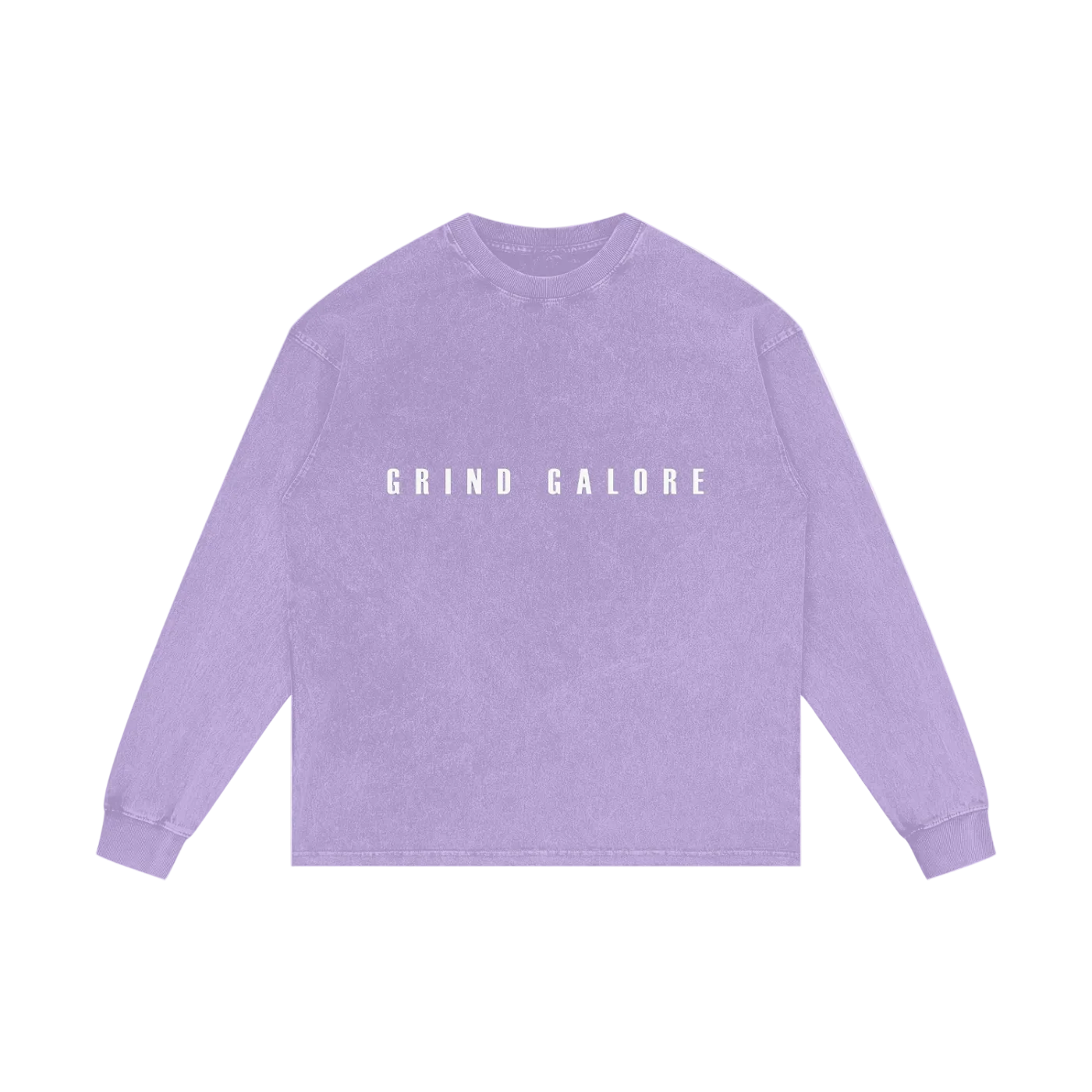 Acid Wash Oversize Long Sleeve T-Shirt