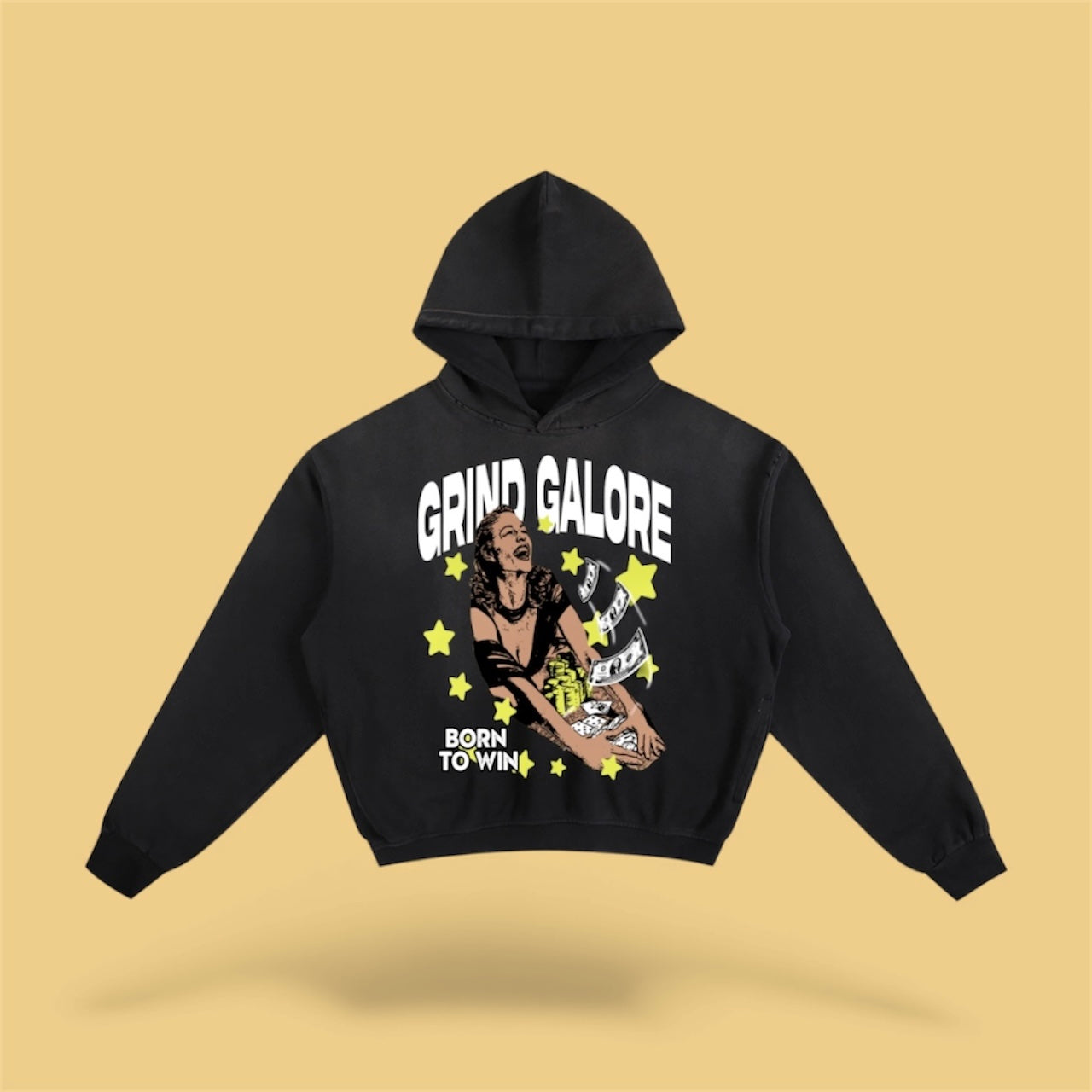 Boxy Sunfaded Hoodie