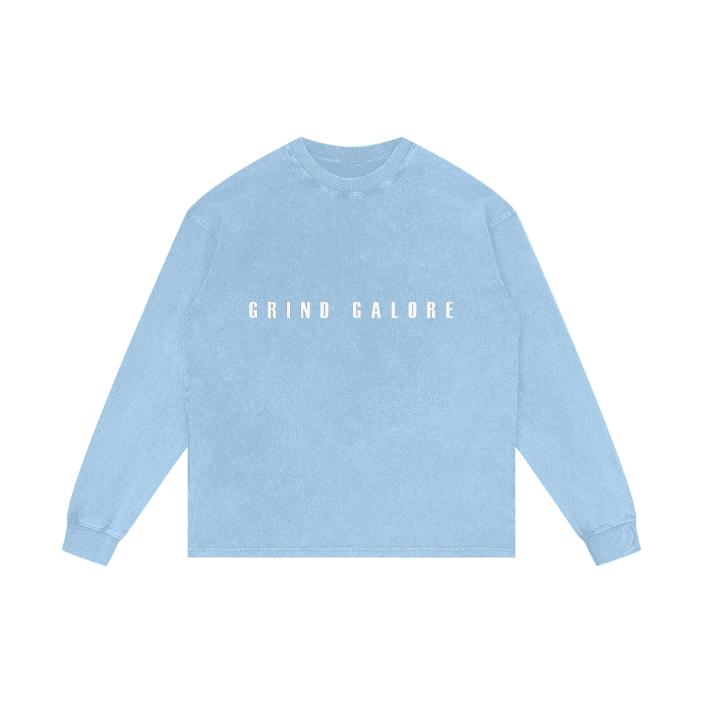 Acid Wash Oversize Long Sleeve T-Shirt