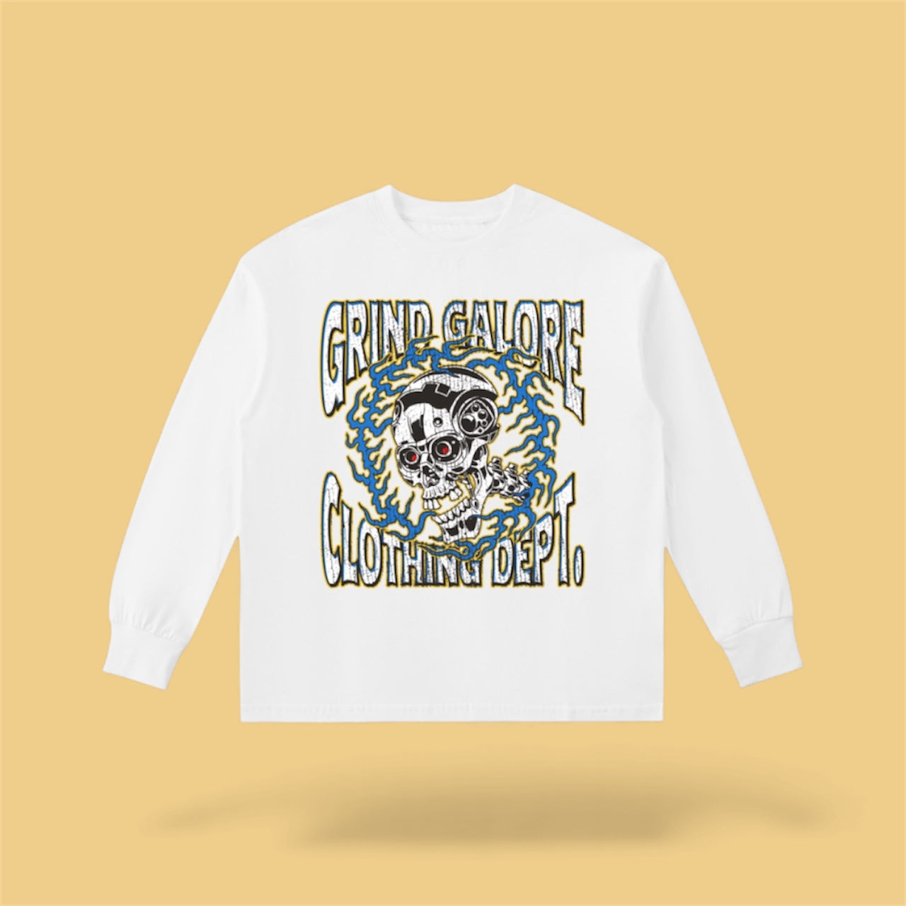 Kids' Quick-Dry Cotton Long-Sleeve Tee