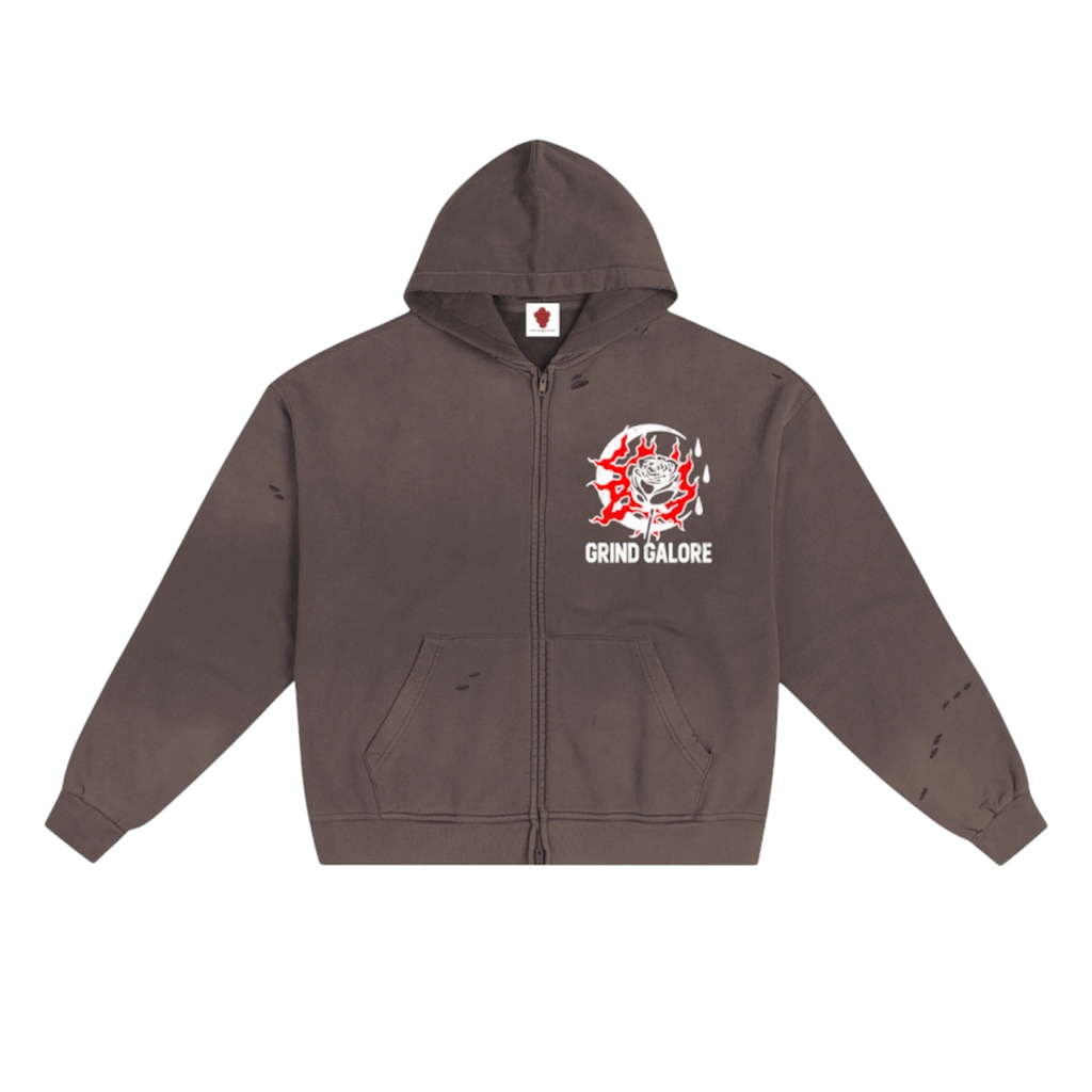 FEARLESS - Sunfade Zip up Hoodie
