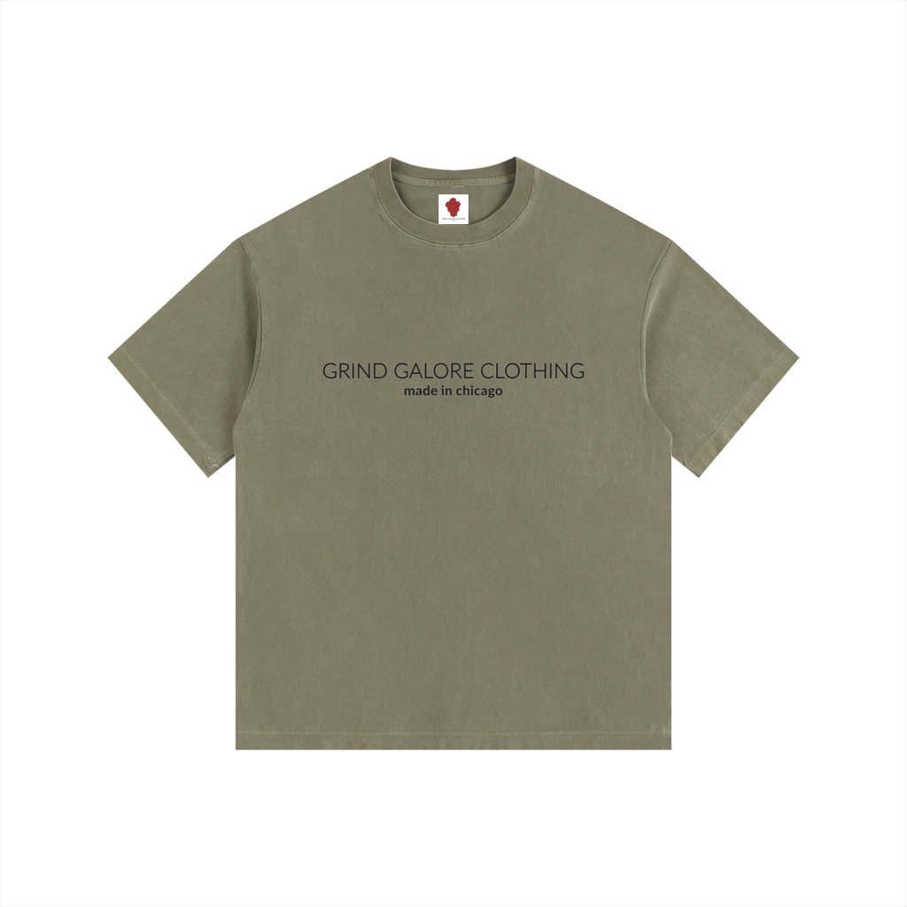 Vintage Washed Oversized Cotton T-Shirt
