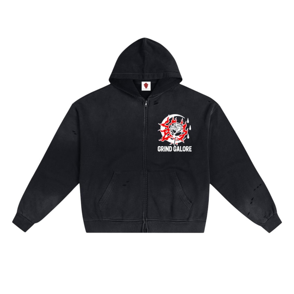 FEARLESS - Sunfade Zip up Hoodie