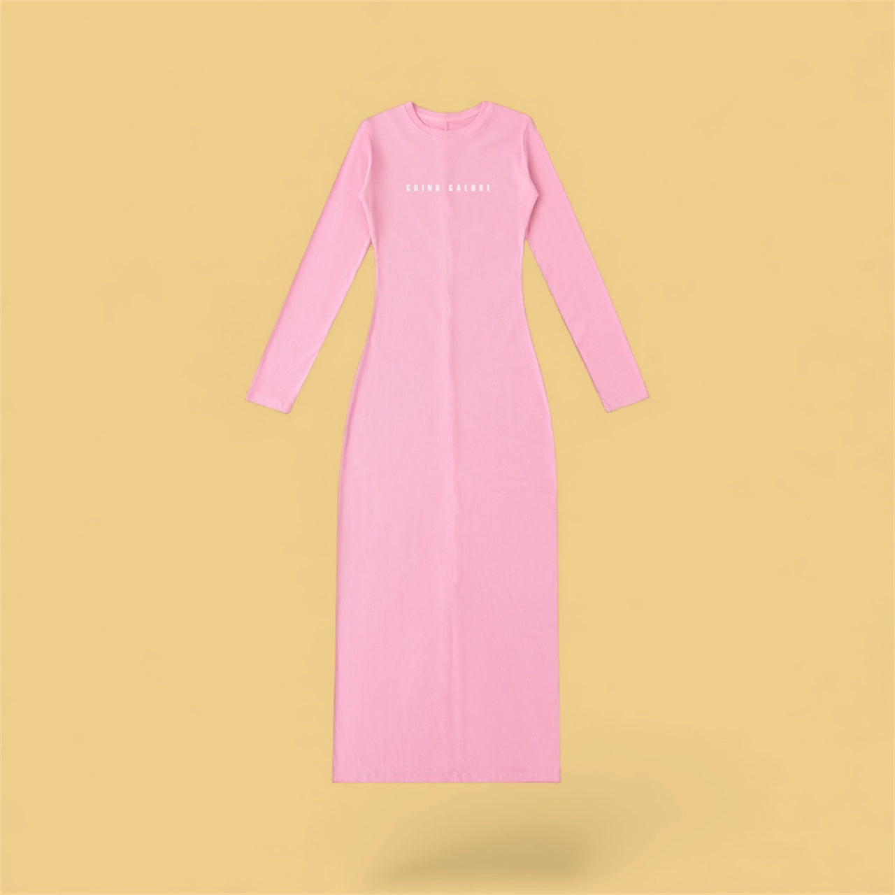 Dyed Washed Slit Maxi Dress