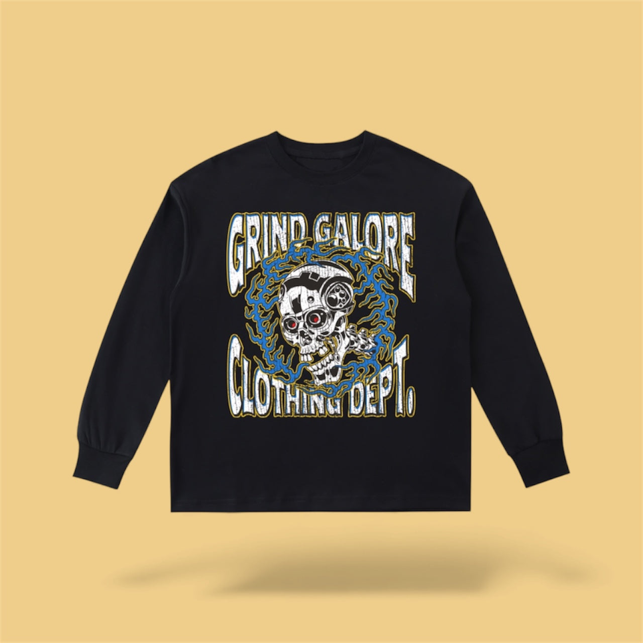 Kids' Quick-Dry Cotton Long-Sleeve Tee