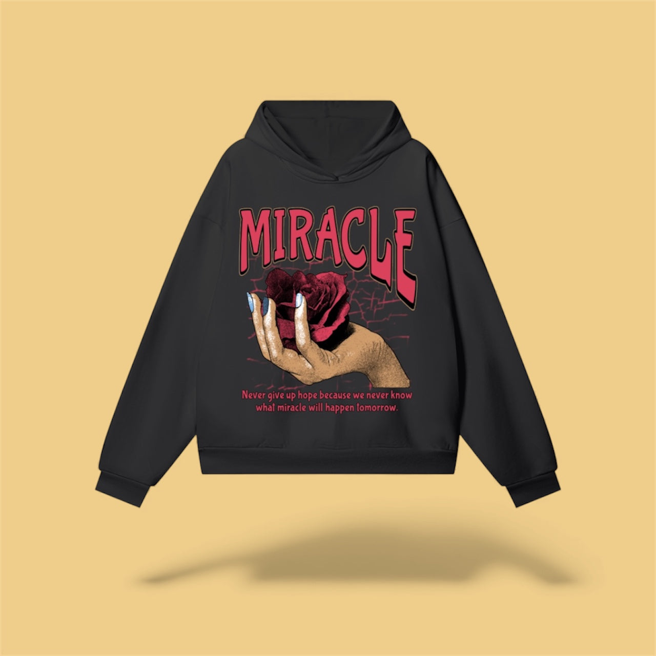 Miracle - Hidden Pocket Heavyweight Hoodie