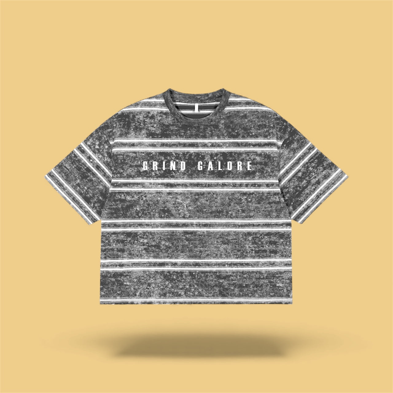 Grind Galore - Boxy Striped T-shirt