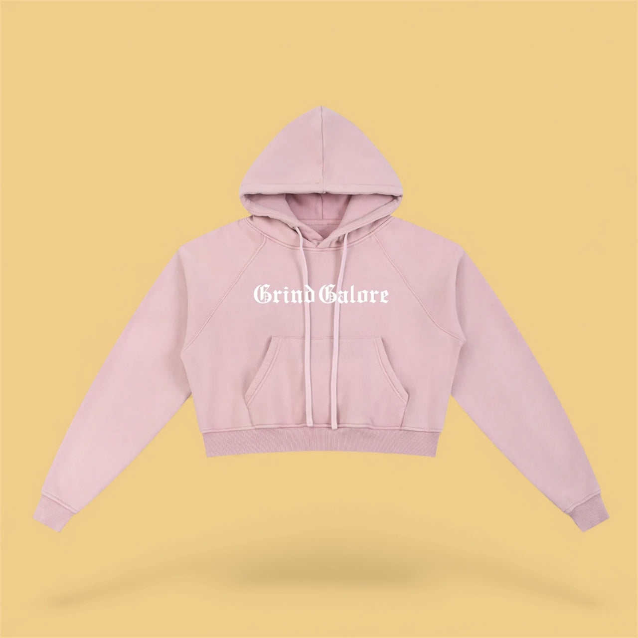 Women’s Snow Washed Cropped Hoodie