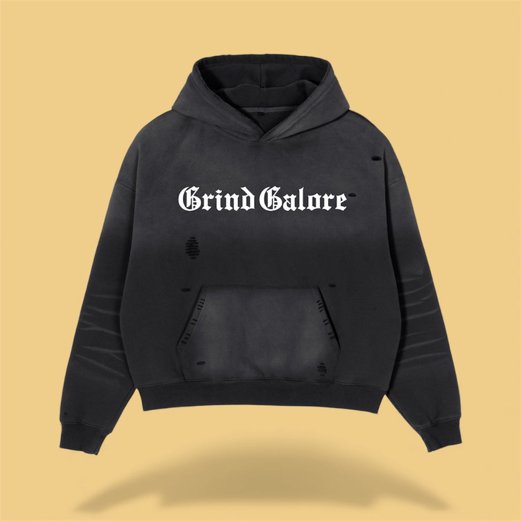 Heavyweight Sunfade Boxy Fleece Hoodie