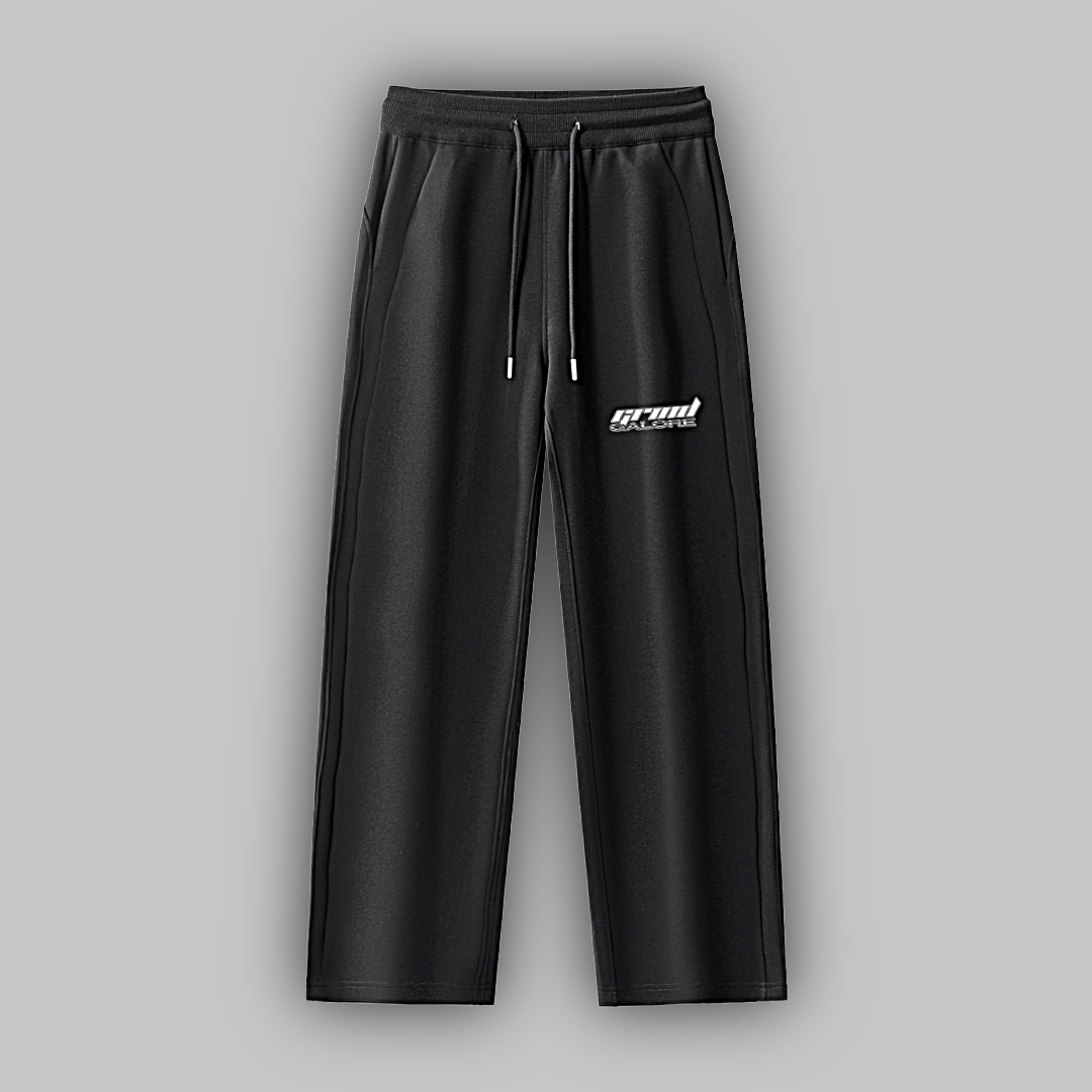 Essential Drawstring Straight-Leg Sweatpants