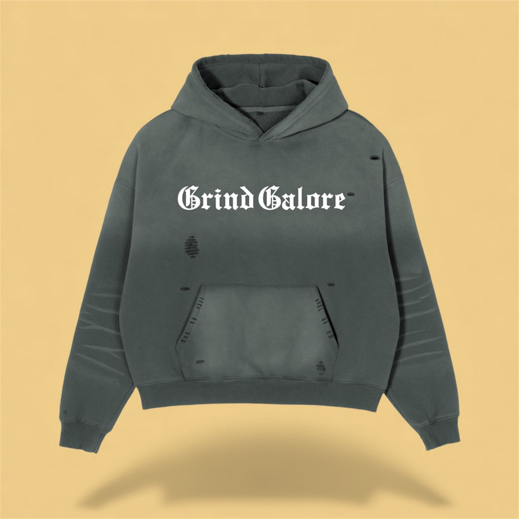 Heavyweight Sunfade Boxy Fleece Hoodie