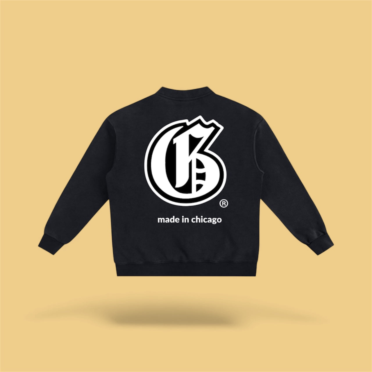 Snow Washed Sweat Cardigan