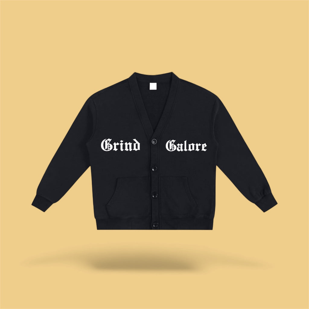 Snow Washed Sweat Cardigan