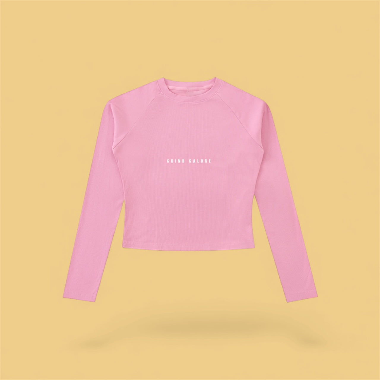 Women’s Dyed Washed Raglan Long Sleeve Slim T-Shirt