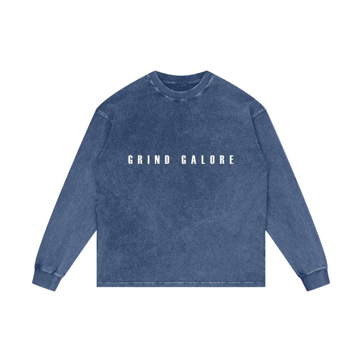 Acid Wash Oversize Long Sleeve T-Shirt