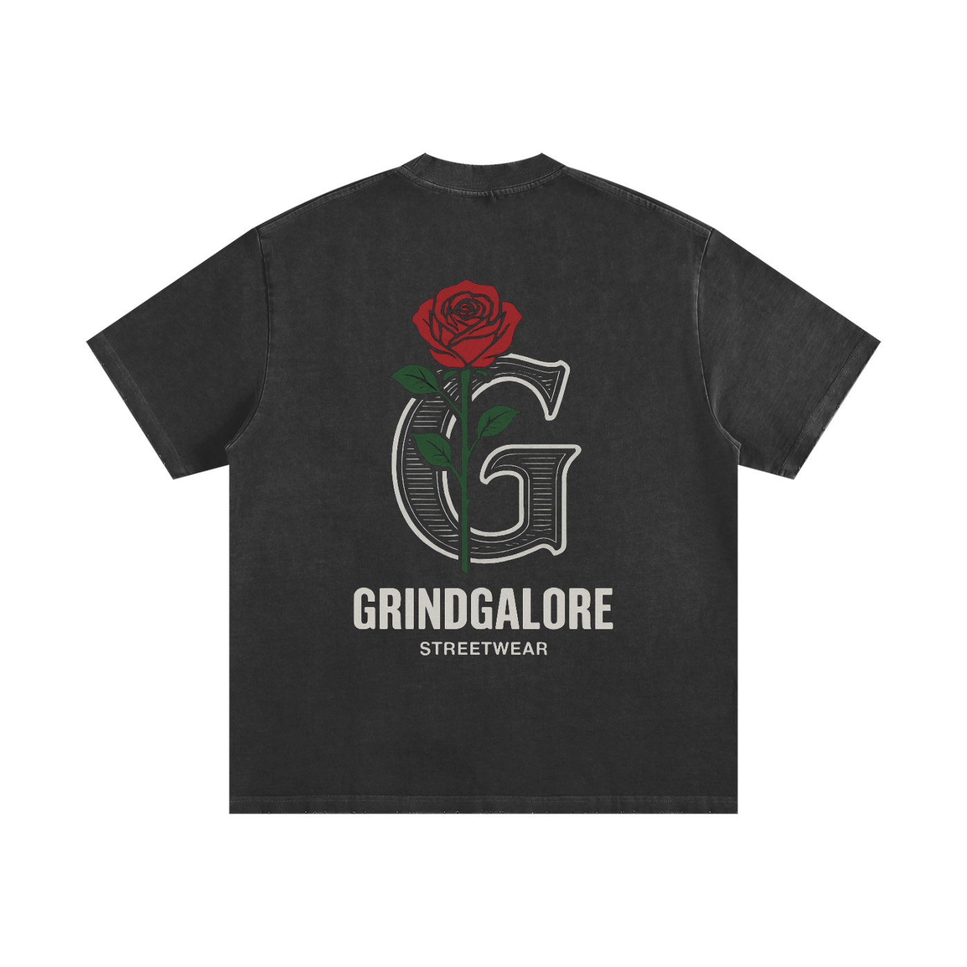 Heavyweight Vintage Washed Frayed T-Shirt